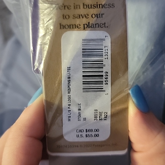 Men's Long-Sleeved P-6 Logo Responsibili-Tee® - Picture 4 of 5